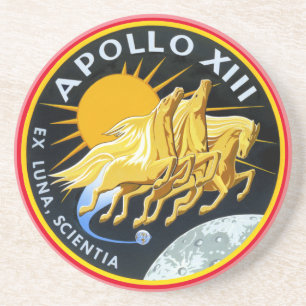 Apollo 13-Insignien Getränkeuntersetzer