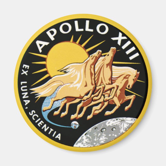 Apollo 13 magnet (Vorne)