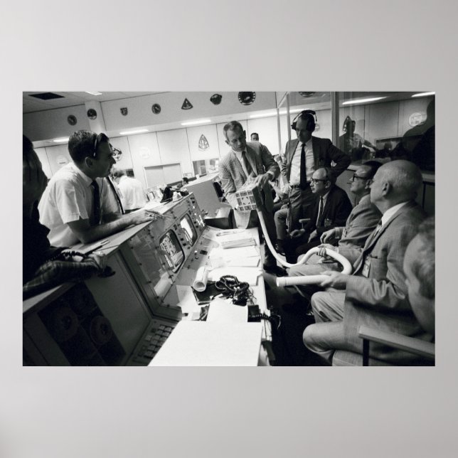 Apollo 13 Mission Kontrolle Centre Poster (Vorne)