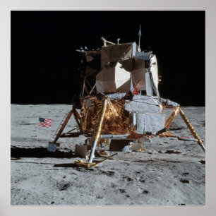 Apollo 14 Lunar Modul Poster