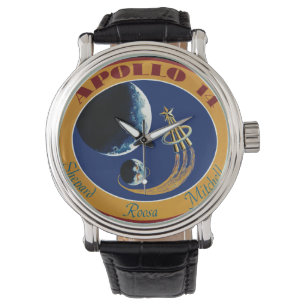 Apollo 14 Patch-Logo der NASA-Mission Armbanduhr