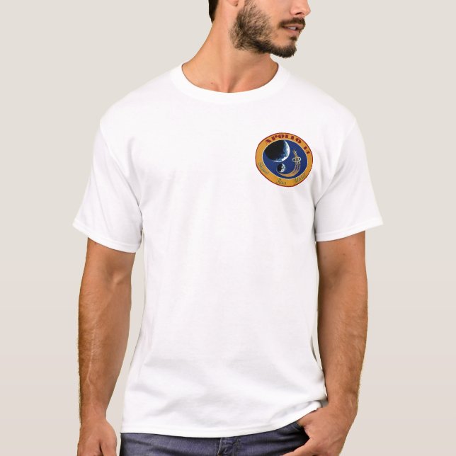 Apollo 14 Patch-Logo der NASA-Mission T-Shirt (Vorderseite)
