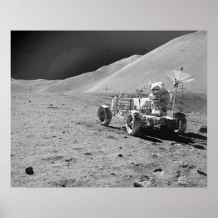Apollo 15 Roving Vehicle Poster