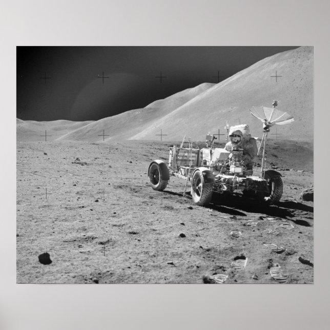 Apollo 15 Roving Vehicle Poster (Vorne)