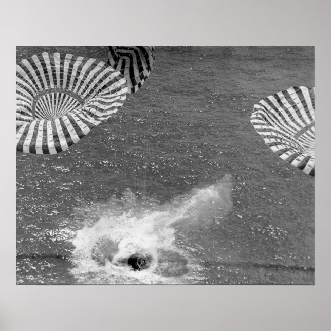 Apollo 15 Splashdown Poster (Vorne)