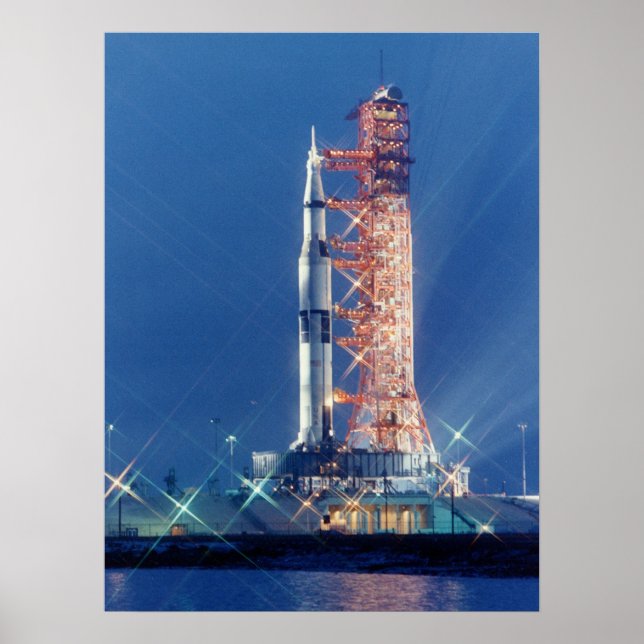 Apollo 16 auf der Startseite Poster (Vorne)