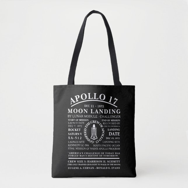 Apollo 17 Detailed Space Voyage Symbol (Vorderseite)