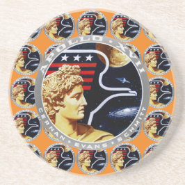 Apollo 17 getränkeuntersetzer
