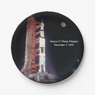 Apollo 17-Mondmission Pappteller