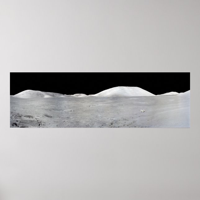 Apollo 17 Panorama Poster (Vorne)