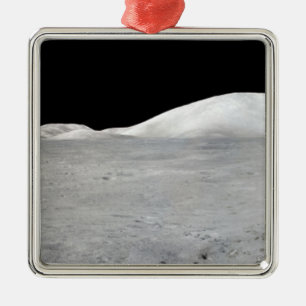 Apollo 17 Panorama Silbernes Ornament
