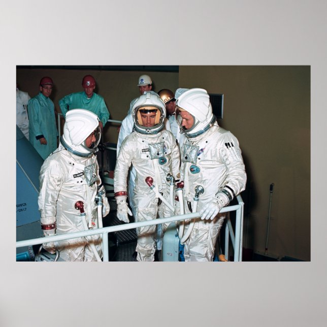Apollo 1 Astronauten Poster (Vorne)