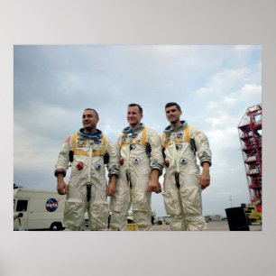 Apollo 1 Astronauten Poster
