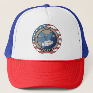 Apollo 1 Mission Patch Truckerkappe