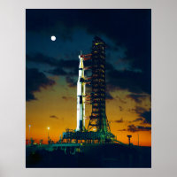 Apollo 4 Saturn V auf Pad A Launch Complex 39