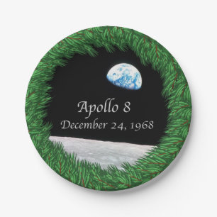 Apollo 8 Christmas Eve Moon Mission Pappteller