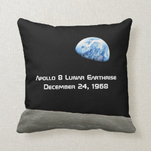 Apollo 8 Lunar Erdung 50 Jahre Jubiläum Kissen