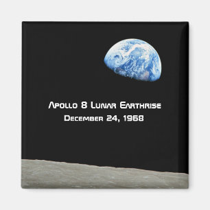 Apollo 8 Lunar Erdung 50 Jahre Jubiläum Magnet