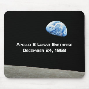 Apollo 8 Lunar Erdung 50 Jahre Jubiläum Mousepad