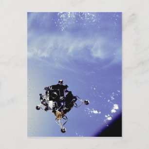 Apollo 9 Mondlandefähre Postkarte