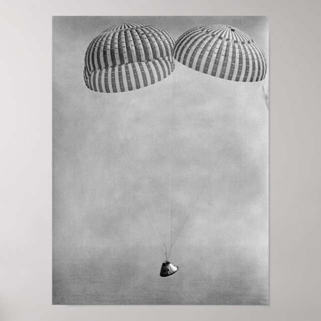 Apollo 9 Splashdown & Erholung Poster (Vorne)