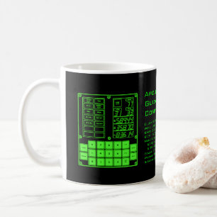 Apollo-Anleitungs-Computer-Tasse Kaffeetasse