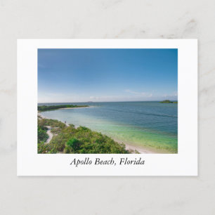 Apollo Beach und der Golf von Mexiko Postkarte