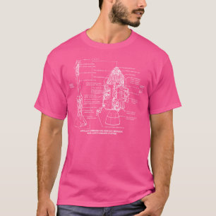 Apollo-Befehlsmodul - Raumschiff T-Shirt