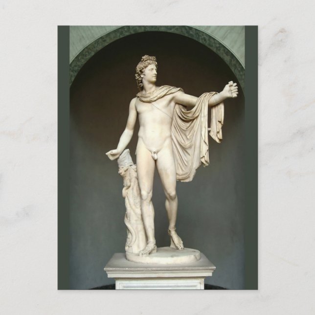 Apollo Belvedere Postkarte (Vorderseite)