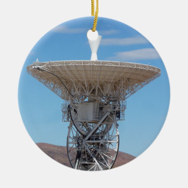 Apollo Deep Space Disc Antenne Keramik Ornament (Vorne)