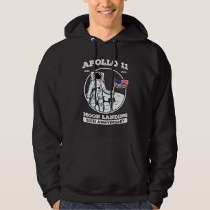 Apollo Die Mondlandung zum Jahrestag Hoodie