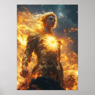Apollo, Gott der Sonne - Bringer des Lichts Poster