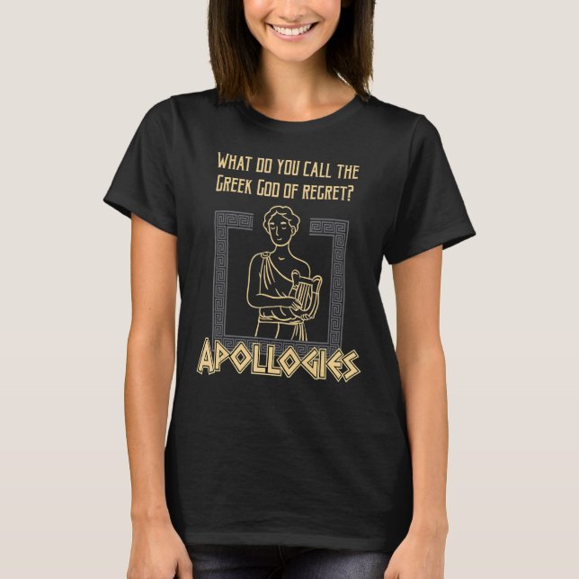 Apollo Griechischer Gott und antike griechische My T-Shirt (Vorderseite)