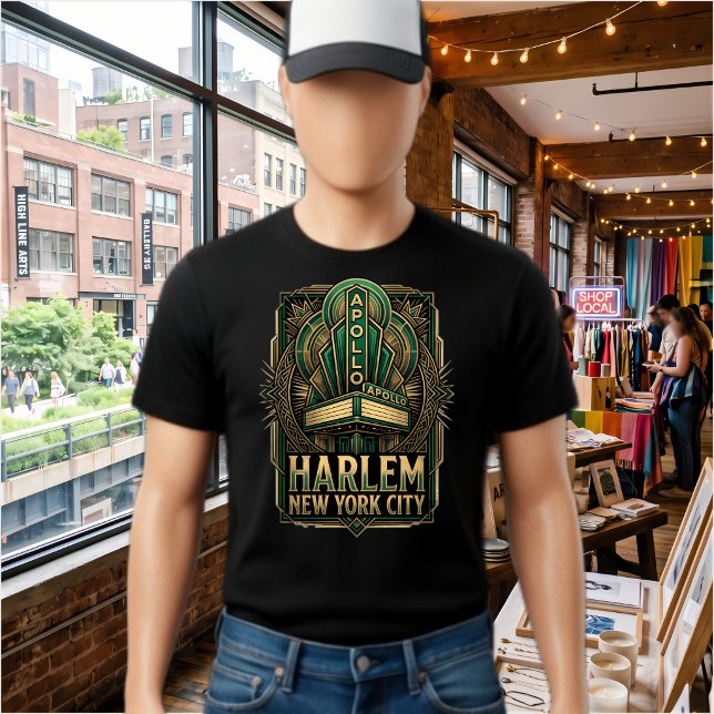 Apollo Harlem Theater Glow T-Shirt (Von Creator hochgeladen)