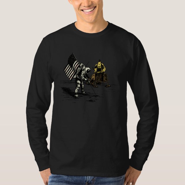 Apollo Lunar Astronaut T-Shirt (Vorderseite)