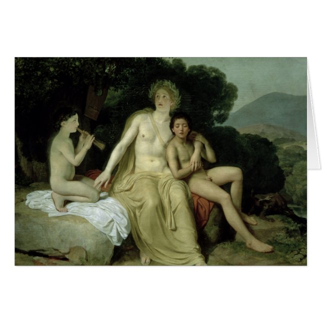 Apollo mit Hyacinthus und Cyparissus (Vorderseite (Horizontal))