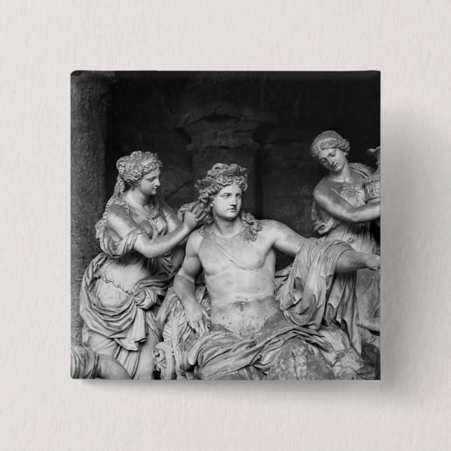 Apollo neigte durch Nymphen in der Waldung von Button (Vorderseite)