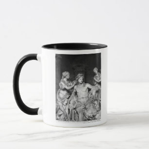 Apollo neigte durch Nymphen in der Waldung von Tasse