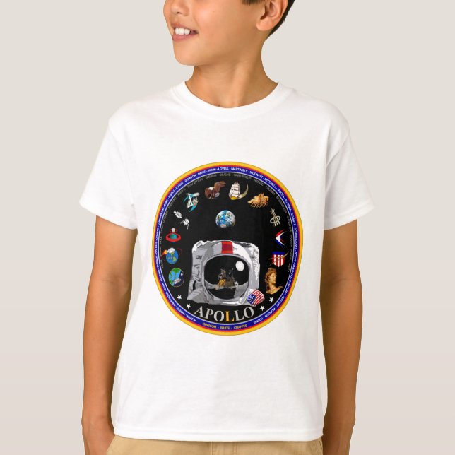 Apollo-Programm T-Shirt (Vorderseite)