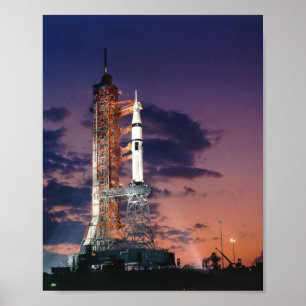 Apollo Spacecraft (Apollo-Soyuz Test Project) Poster