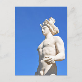 Apollo-Statue (Neptun) Postkarte