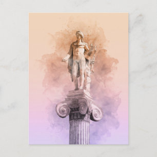 Apollo Statue Postcard - Griechische Mythologie So Postkarte
