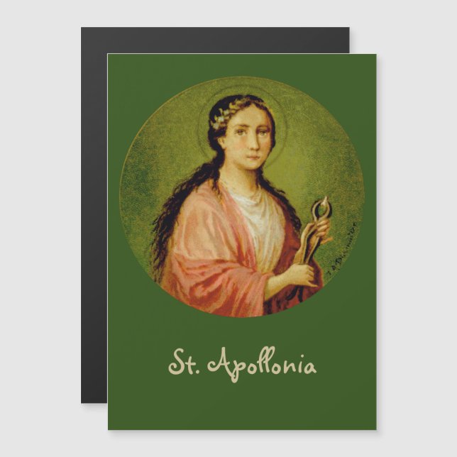 Apollonia (BLA 001) 5"x7" Magnetkarte (Vorne/Hinten)