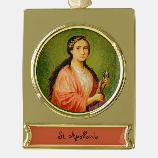 Apollonia (BLA 001) Banner-Ornament Gold (Vorderseite)