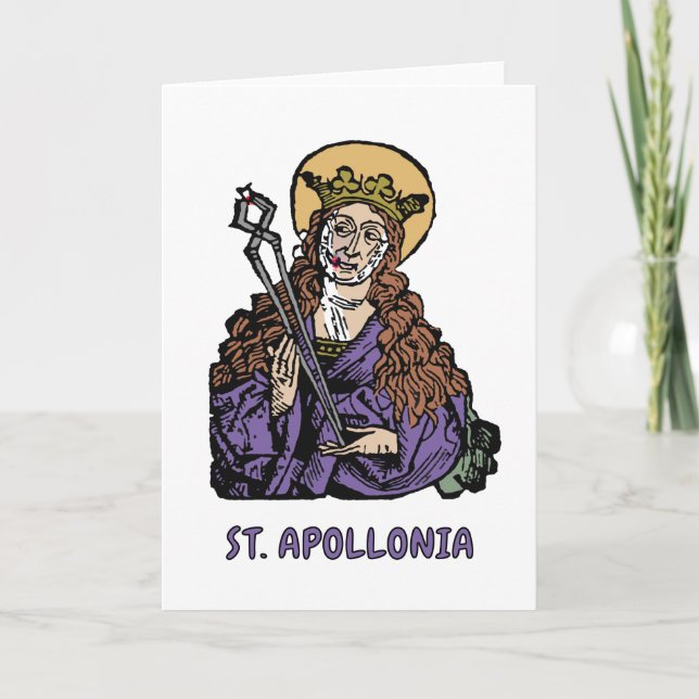 Apollonia mit Pulled Tooth (Nürnberg) Karte (Vorderseite)