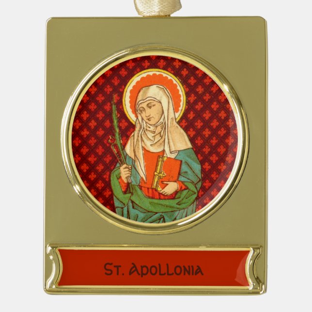 Apollonia (VVP 001) Banner-Ornament Gold (Vorderseite)