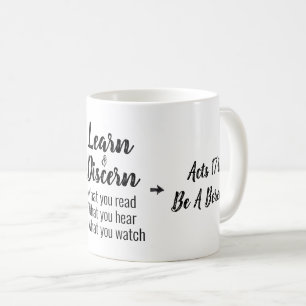 Apologetik Bibelvers-Skript nach Berean Kaffeetasse