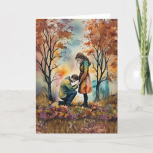 Apologie-Karte für Herbst-Verweigerung Feiertagskarte