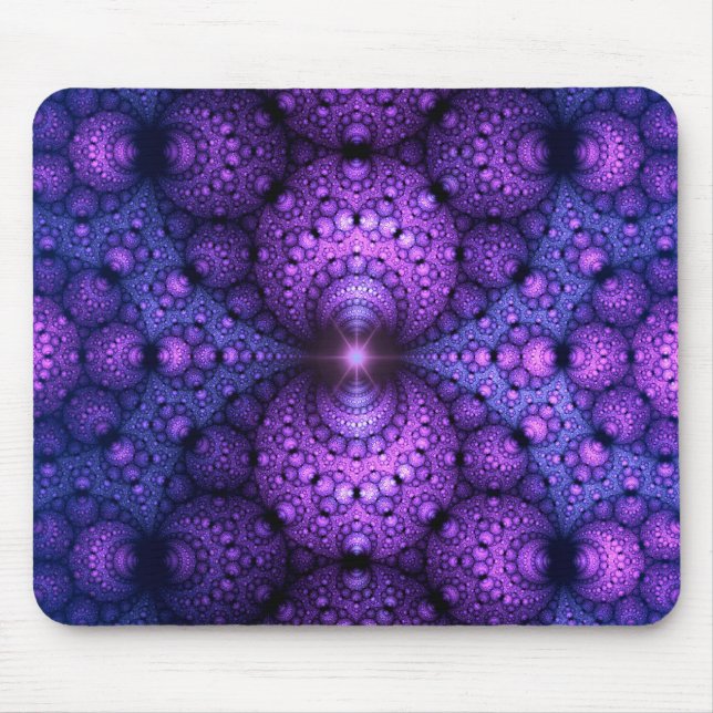 Apophysis-Fraktal - Atomfusion Mousepad (Vorne)
