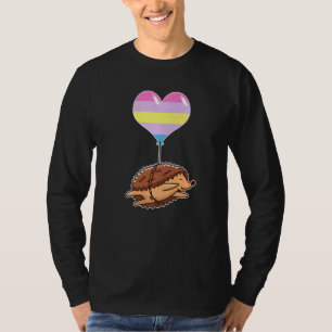 Aporagender Igel Nichtbinäre Geschlecht T-Shirt